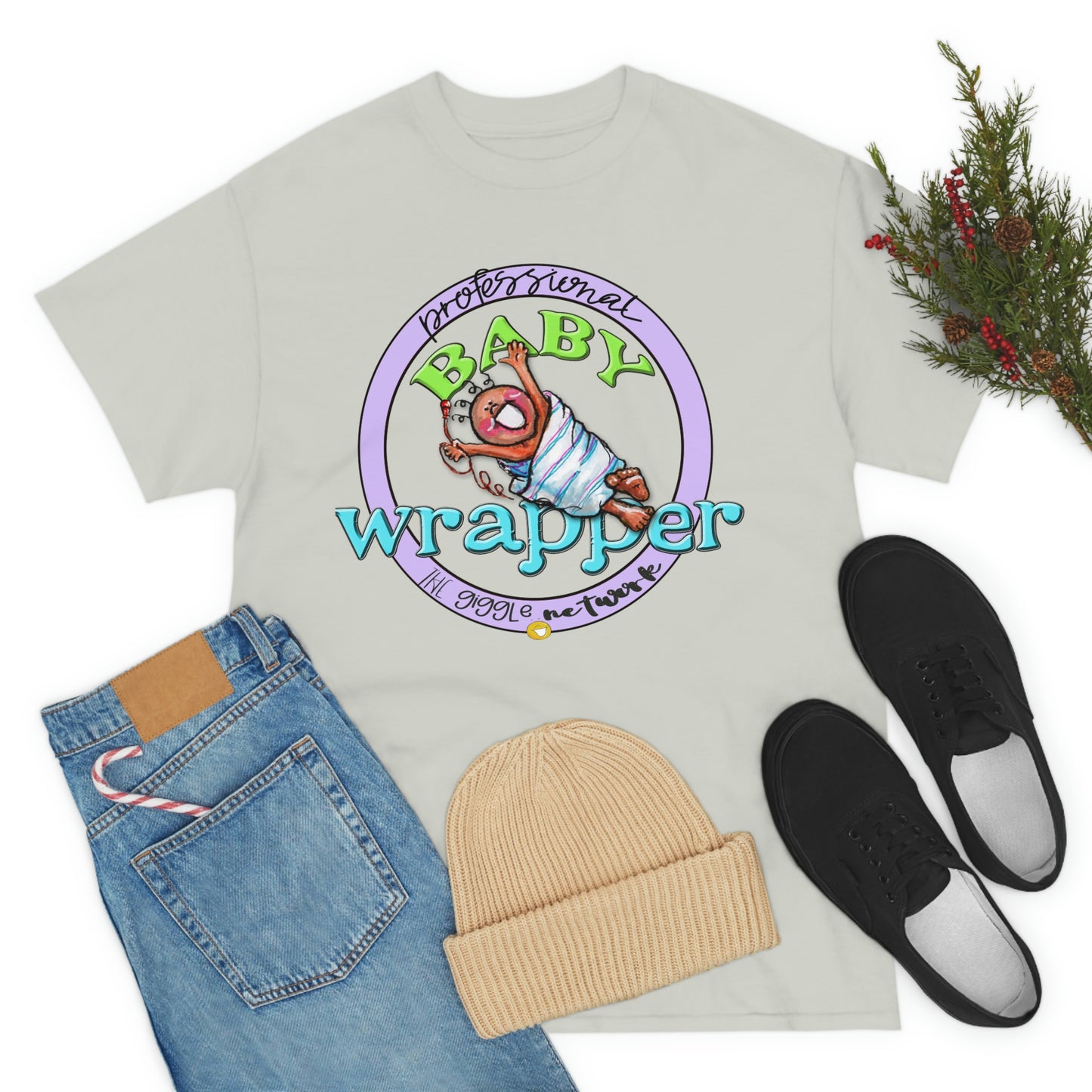 Professional Baby Wrapper by The Giggle Network created and illustrated by Laurie Repetto