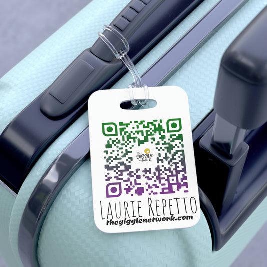 The Giggle network Bag Tag