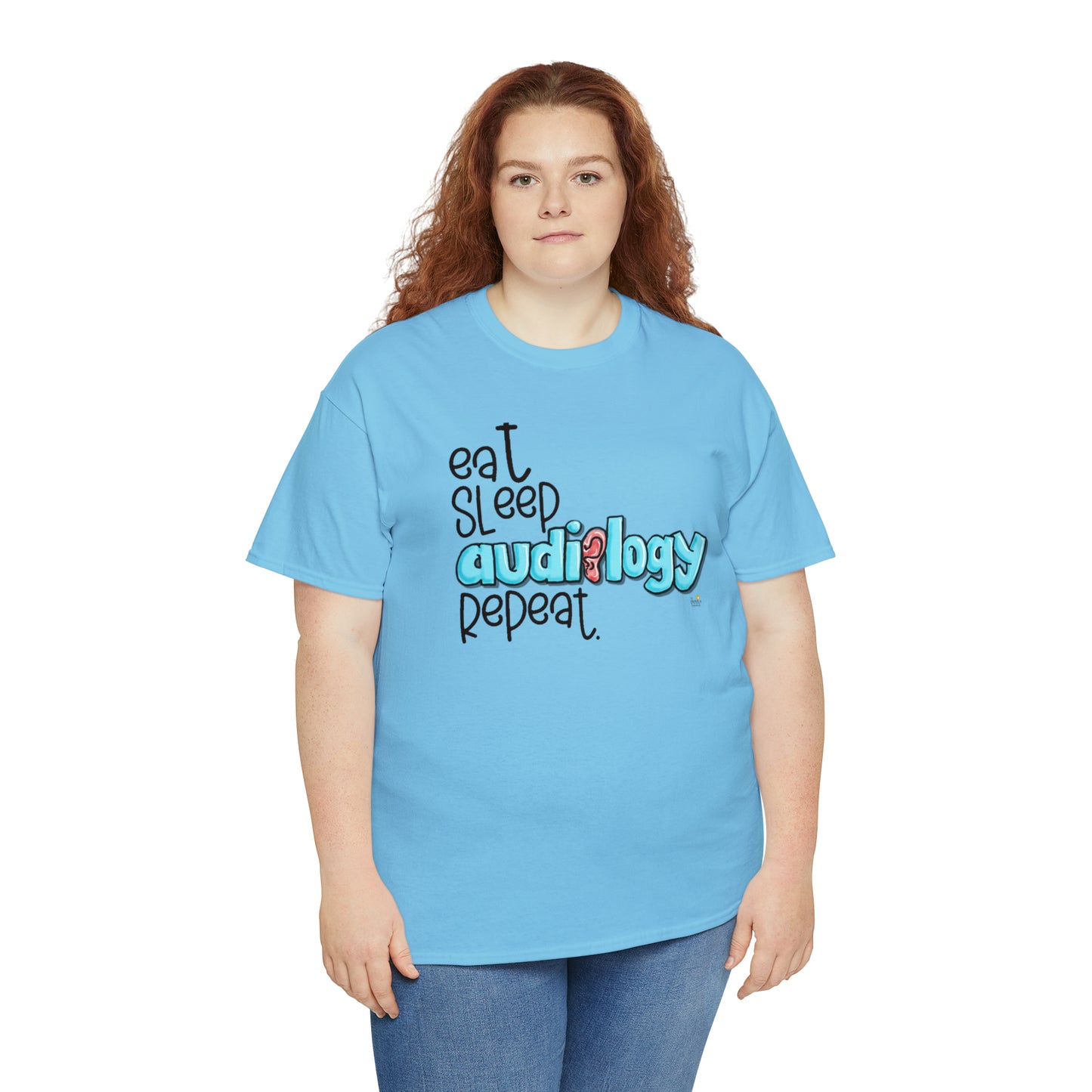 Eat Sleep Audiology Repeat by The Giggle Network created by Laurie Repetto