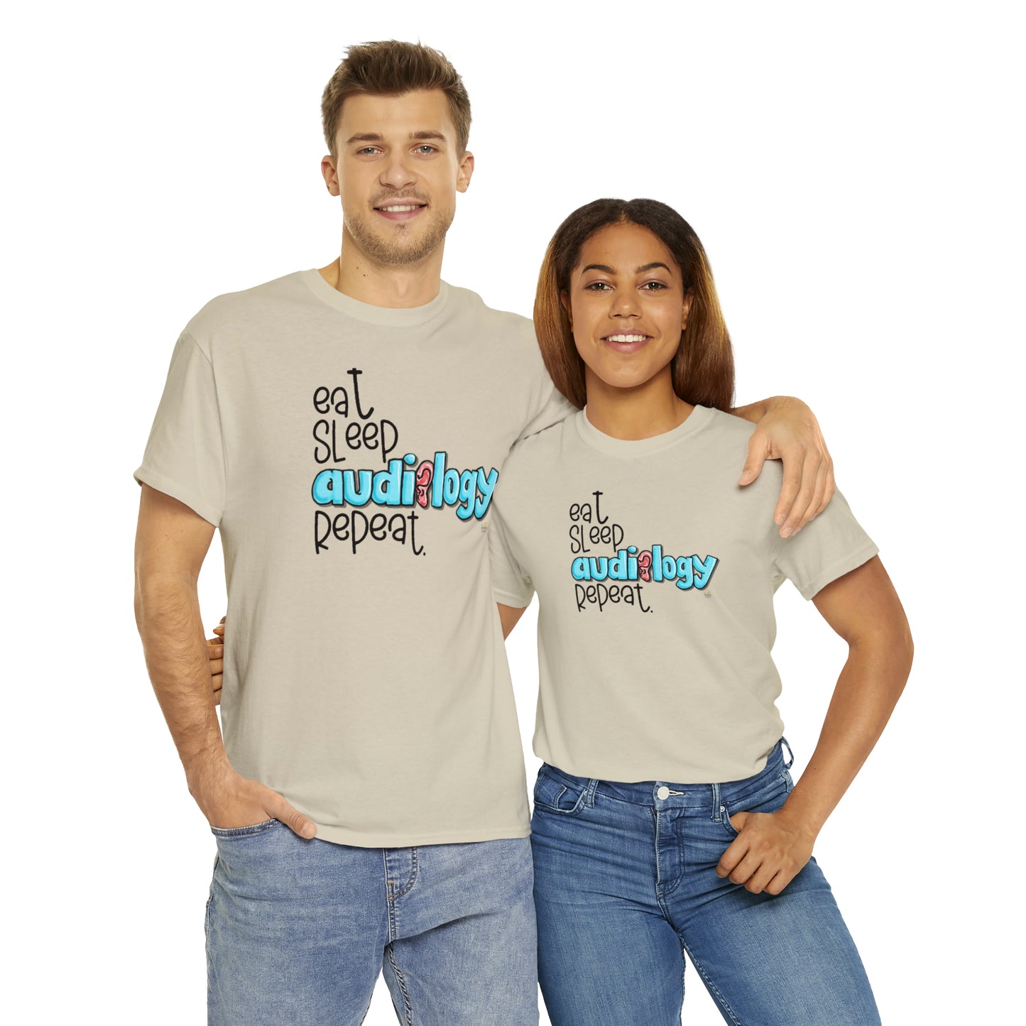 Eat Sleep Audiology Repeat by The Giggle Network created by Laurie Repetto