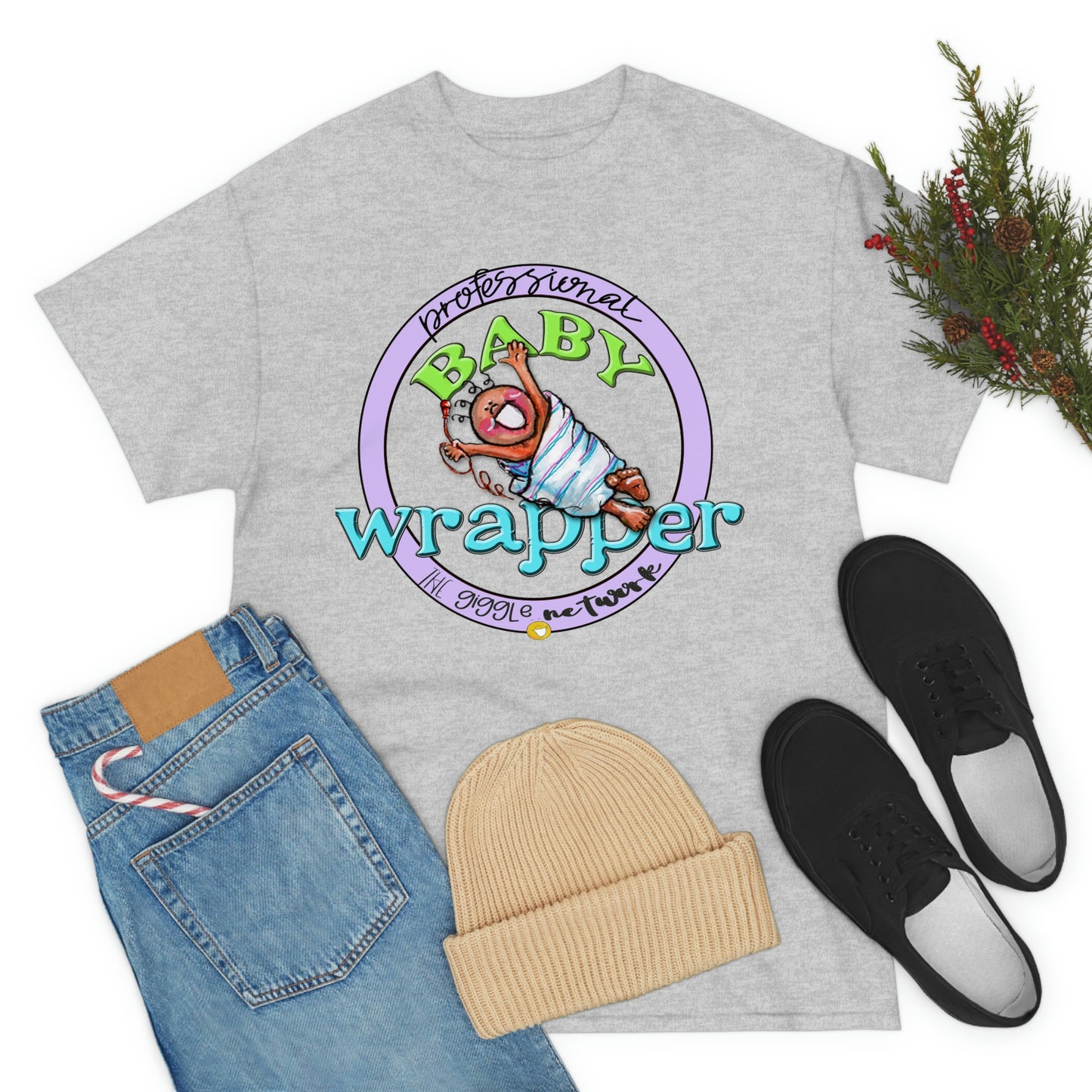 Professional Baby Wrapper by The Giggle Network created and illustrated by Laurie Repetto