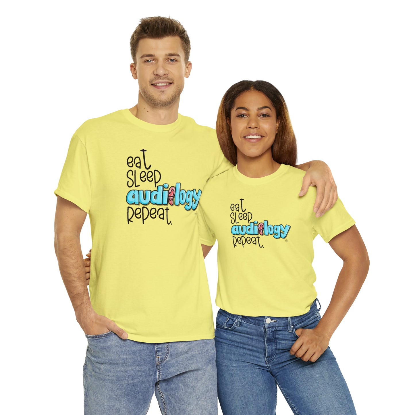 Eat Sleep Audiology Repeat by The Giggle Network created by Laurie Repetto