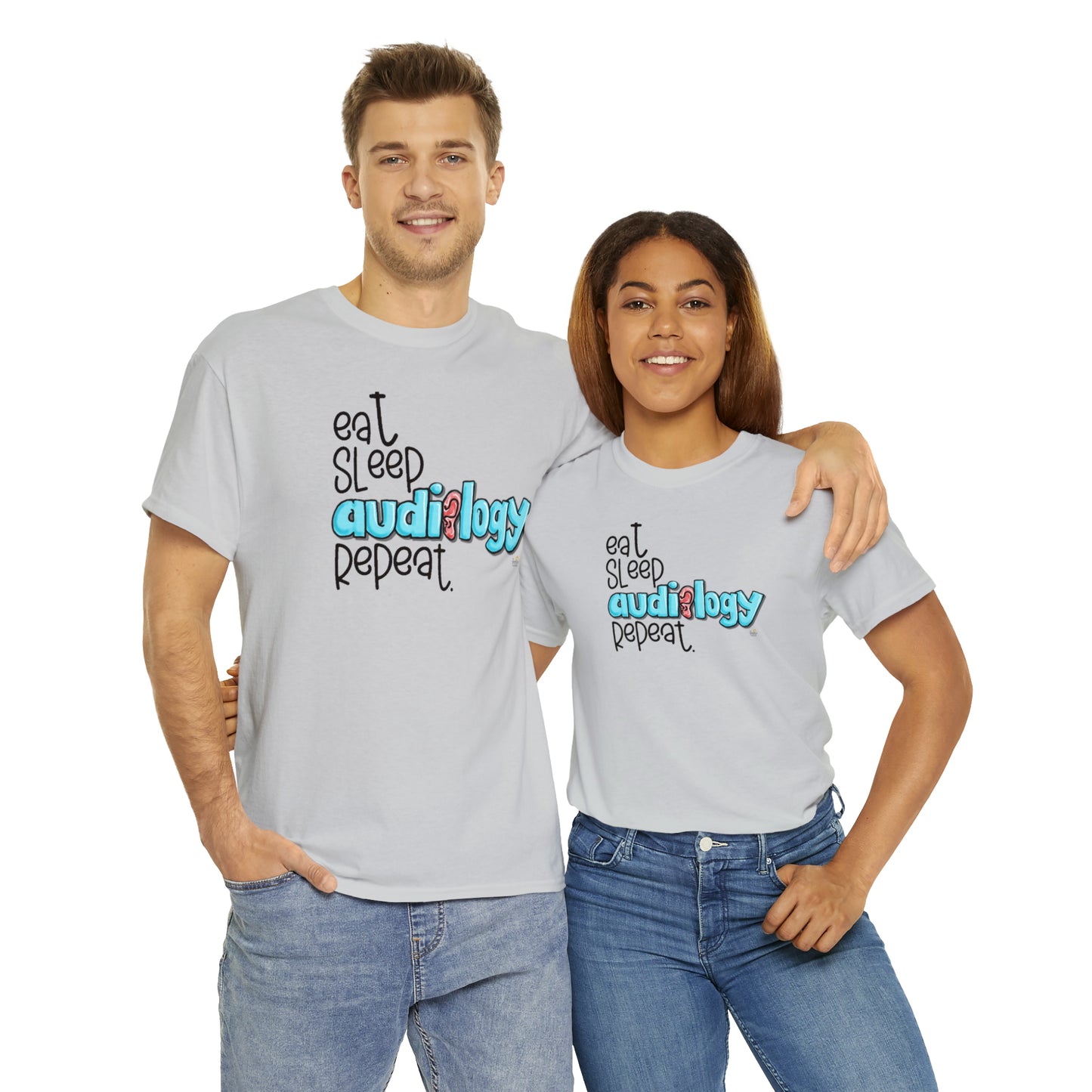Eat Sleep Audiology Repeat by The Giggle Network created by Laurie Repetto
