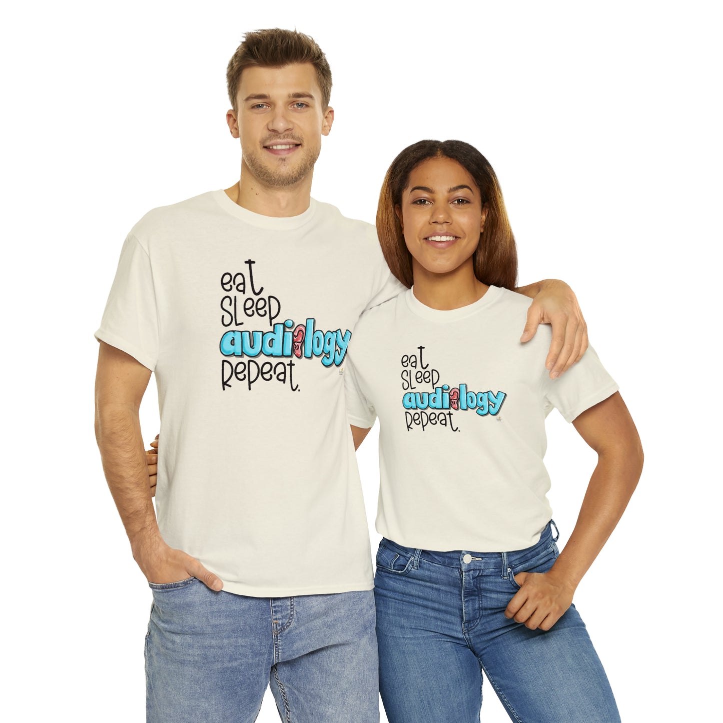 Eat Sleep Audiology Repeat by The Giggle Network created by Laurie Repetto