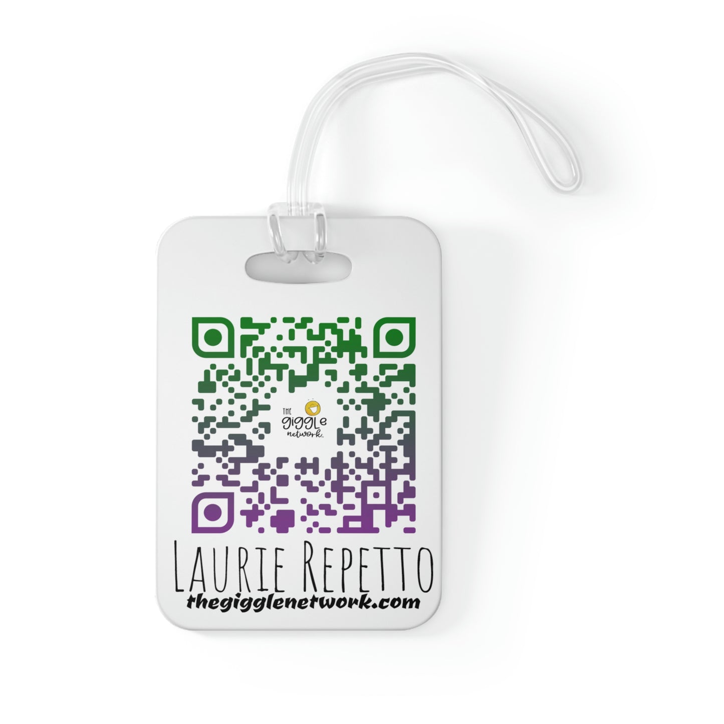 The Giggle network Bag Tag