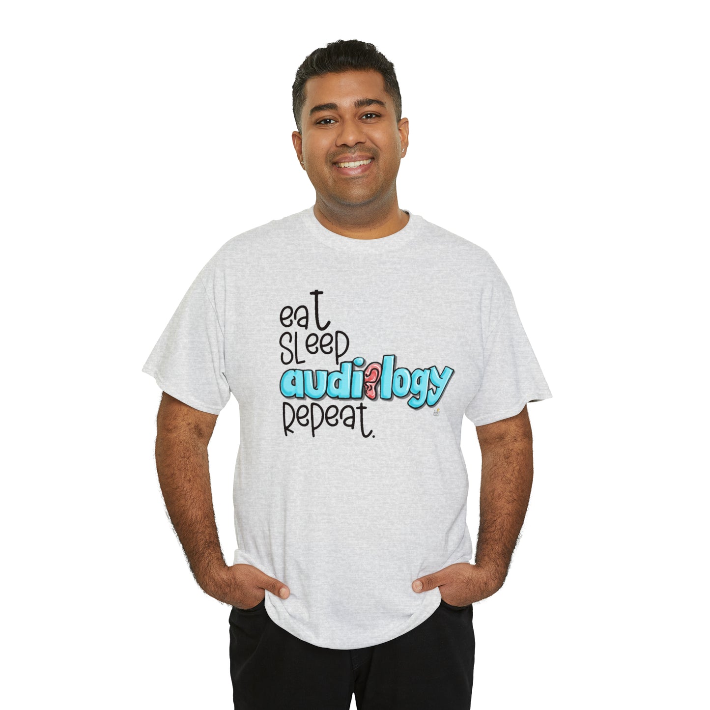 Eat Sleep Audiology Repeat by The Giggle Network created by Laurie Repetto