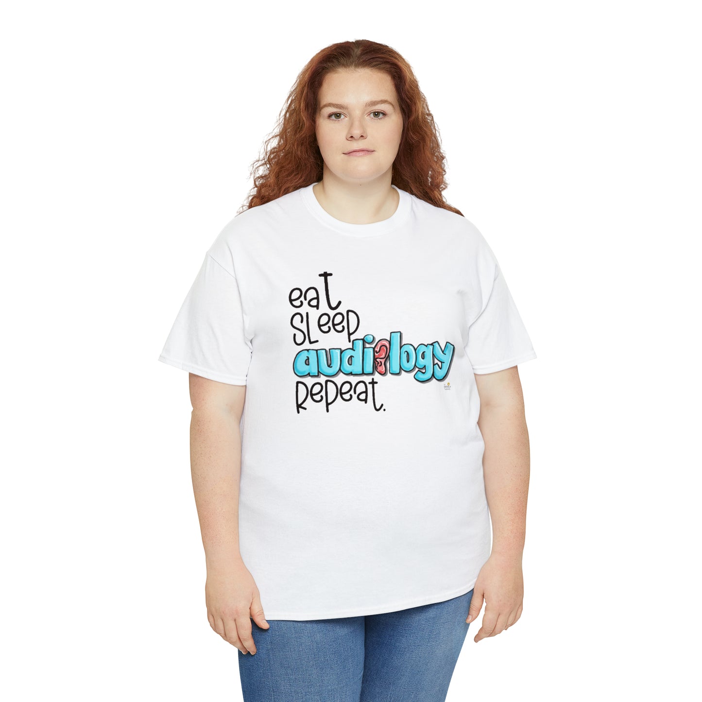 Eat Sleep Audiology Repeat by The Giggle Network created by Laurie Repetto