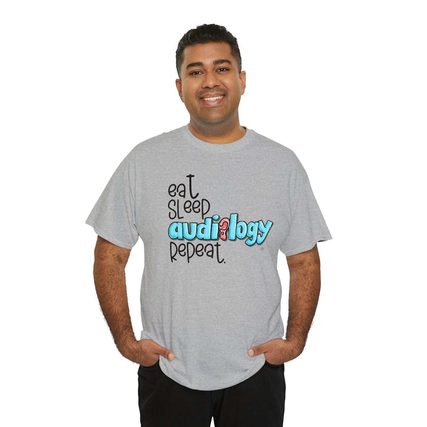 Eat Sleep Audiology Repeat by The Giggle Network created by Laurie Repetto