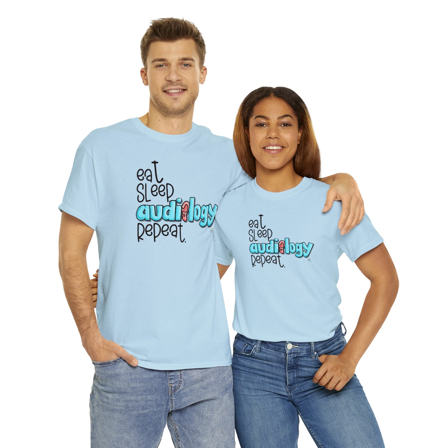 Eat Sleep Audiology Repeat by The Giggle Network created by Laurie Repetto