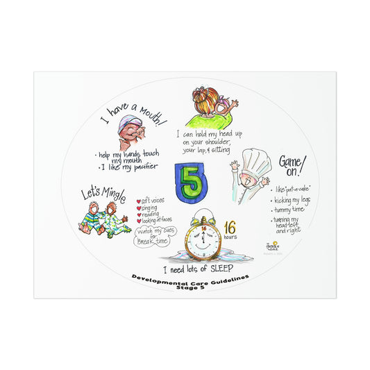 Developmental Guidelines Stage 5 from The Giggle Network   ( for infants >37 weeks)