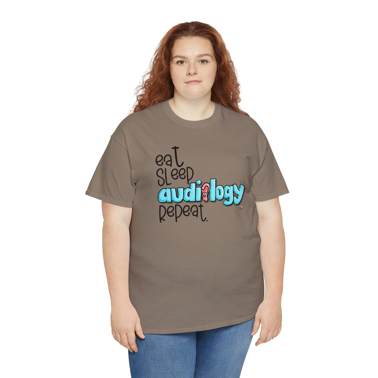 Eat Sleep Audiology Repeat by The Giggle Network created by Laurie Repetto