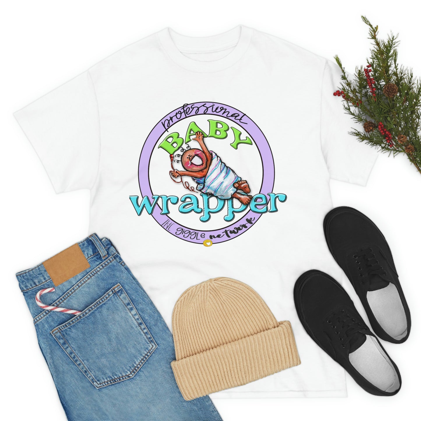 Professional Baby Wrapper by The Giggle Network created and illustrated by Laurie Repetto