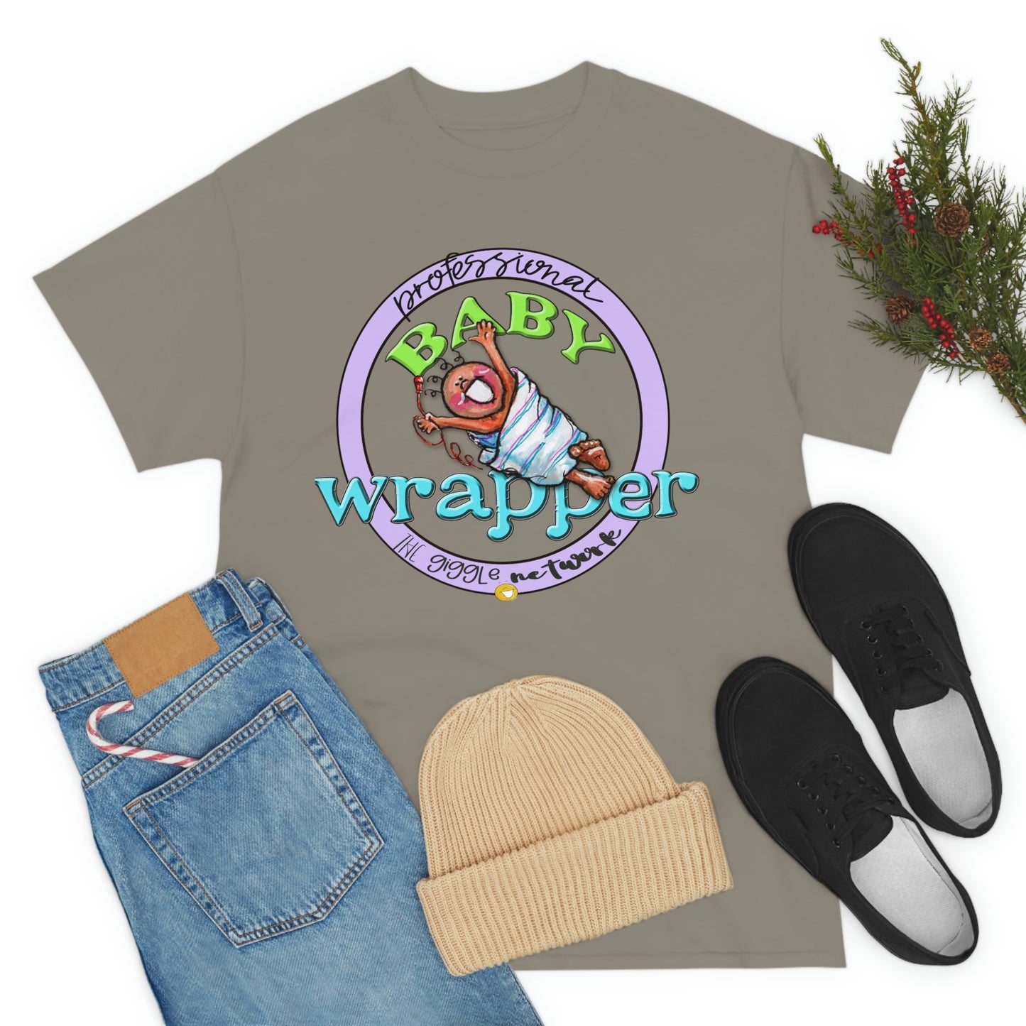 Professional Baby Wrapper by The Giggle Network created and illustrated by Laurie Repetto