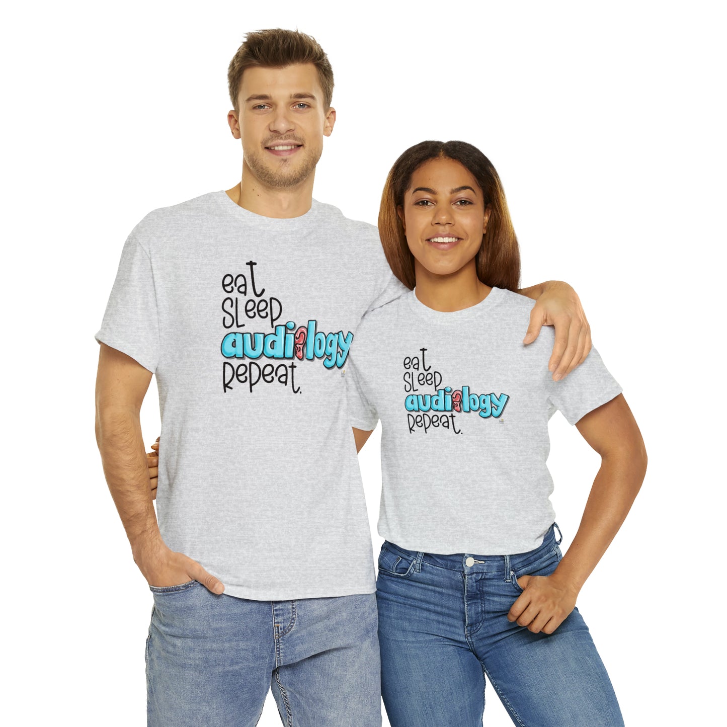 Eat Sleep Audiology Repeat by The Giggle Network created by Laurie Repetto