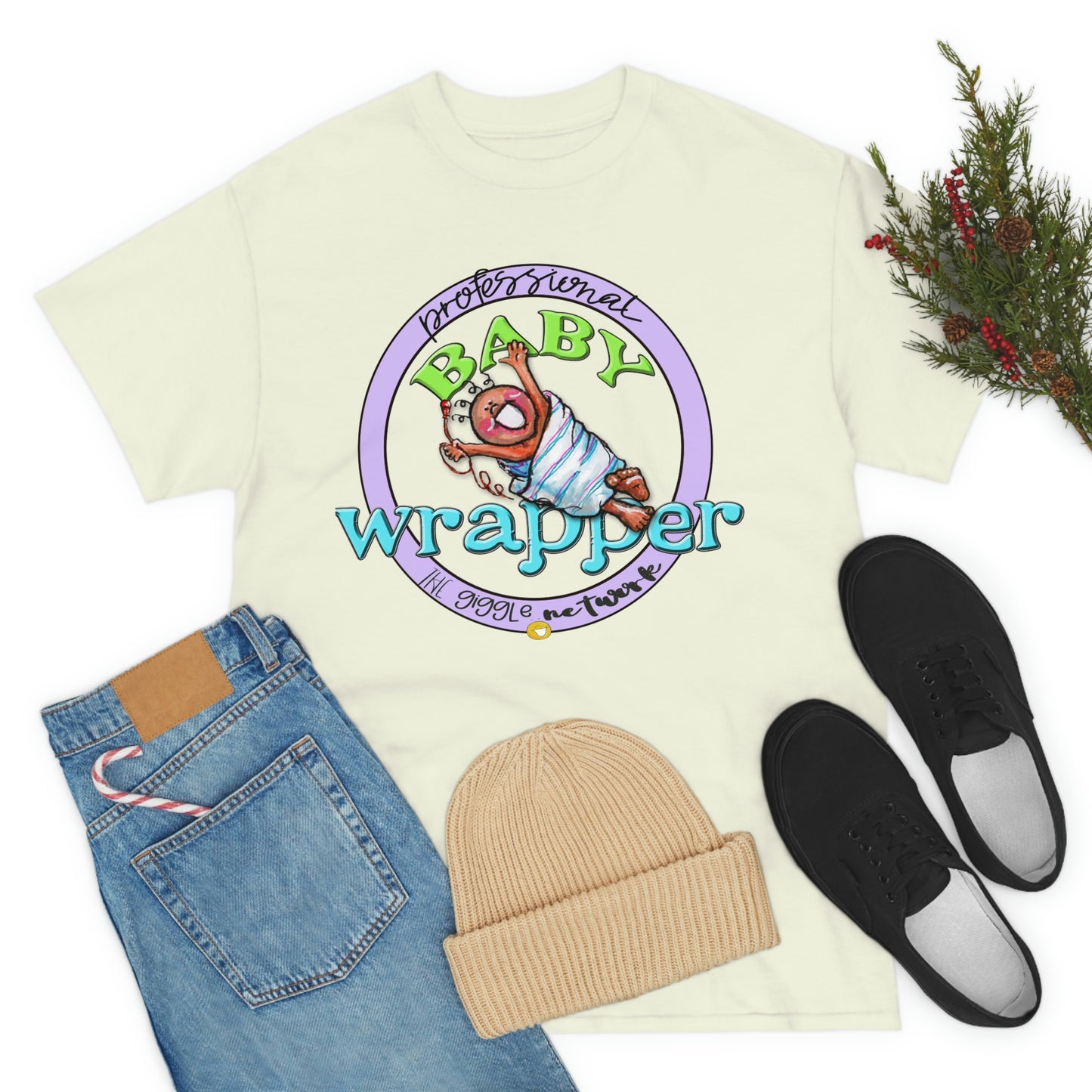 Professional Baby Wrapper by The Giggle Network created and illustrated by Laurie Repetto