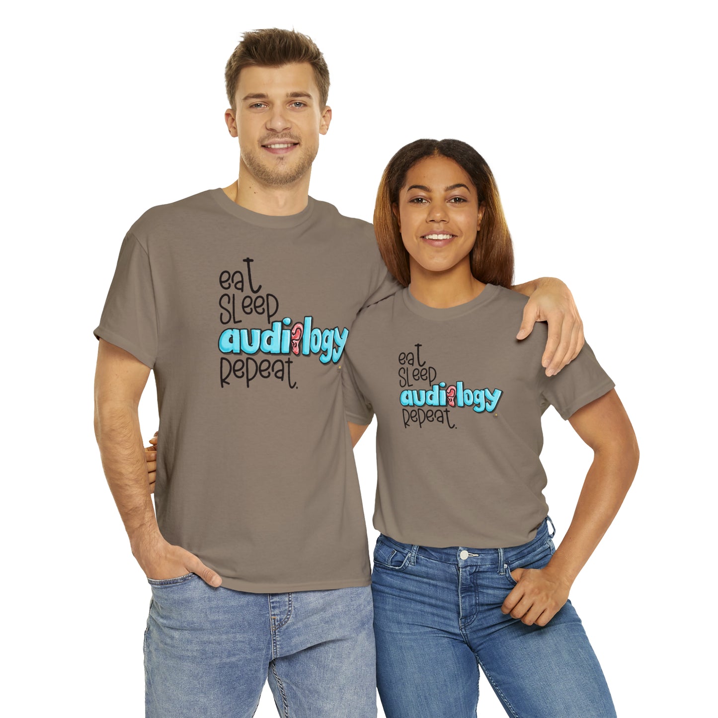 Eat Sleep Audiology Repeat by The Giggle Network created by Laurie Repetto