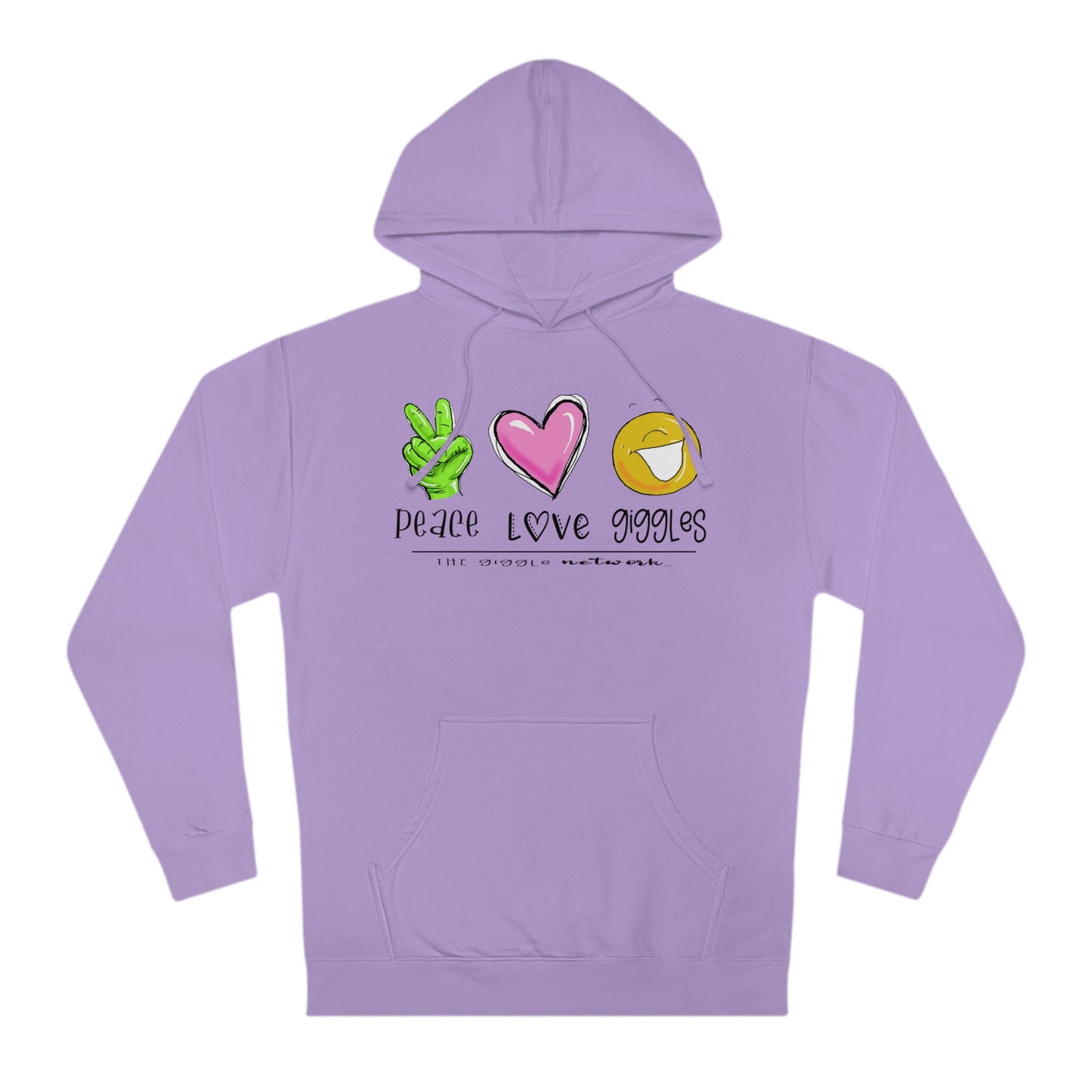 Peace Love Giggles Sweat by The Giggle Network