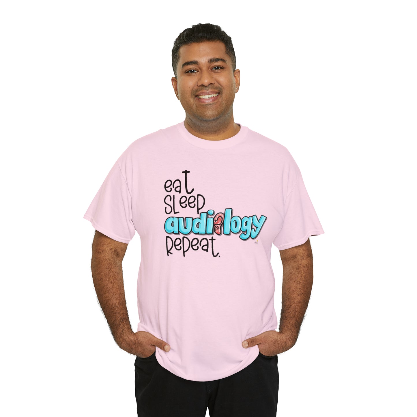 Eat Sleep Audiology Repeat by The Giggle Network created by Laurie Repetto