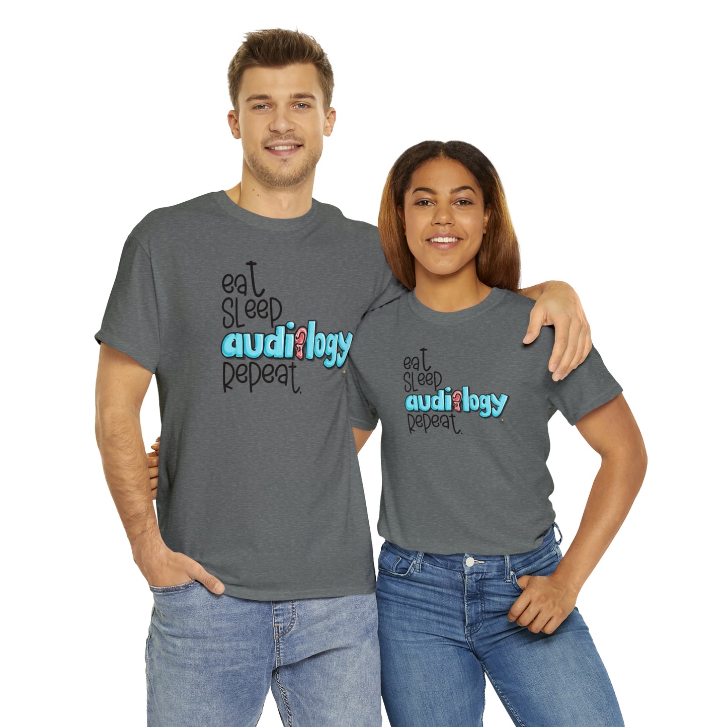 Eat Sleep Audiology Repeat by The Giggle Network created by Laurie Repetto