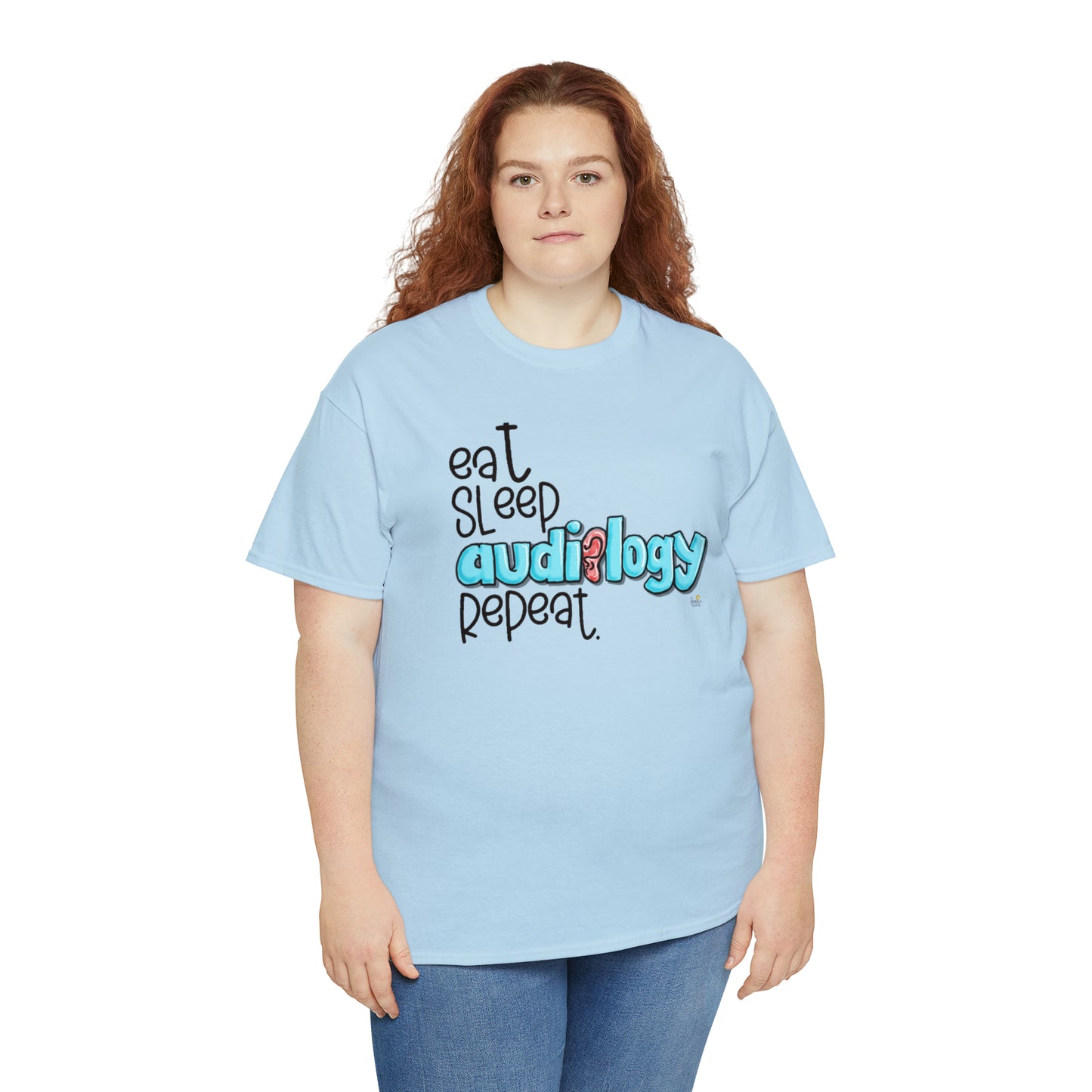 Eat Sleep Audiology Repeat by The Giggle Network created by Laurie Repetto